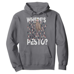 Funny Christmas Wheres Pesto Hoodie TS09 Charcoal Print Your Wear