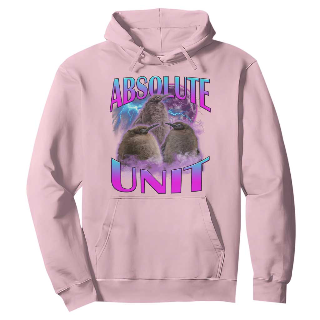 Pesto The Penguin Absolute Unit Hoodie TS09 Light Pink Print Your Wear