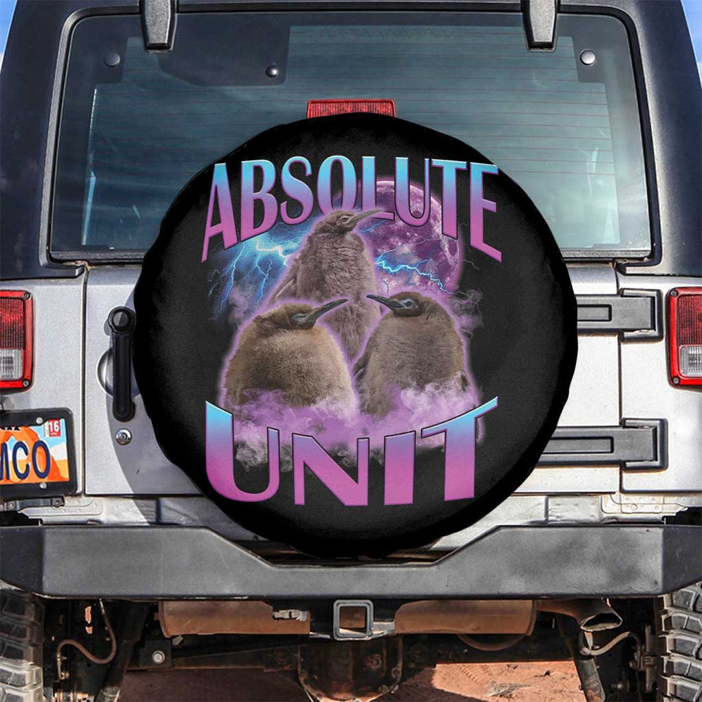 Pesto The Penguin Absolute Unit Spare Tire Cover TS09 No hole Black Print Your Wear