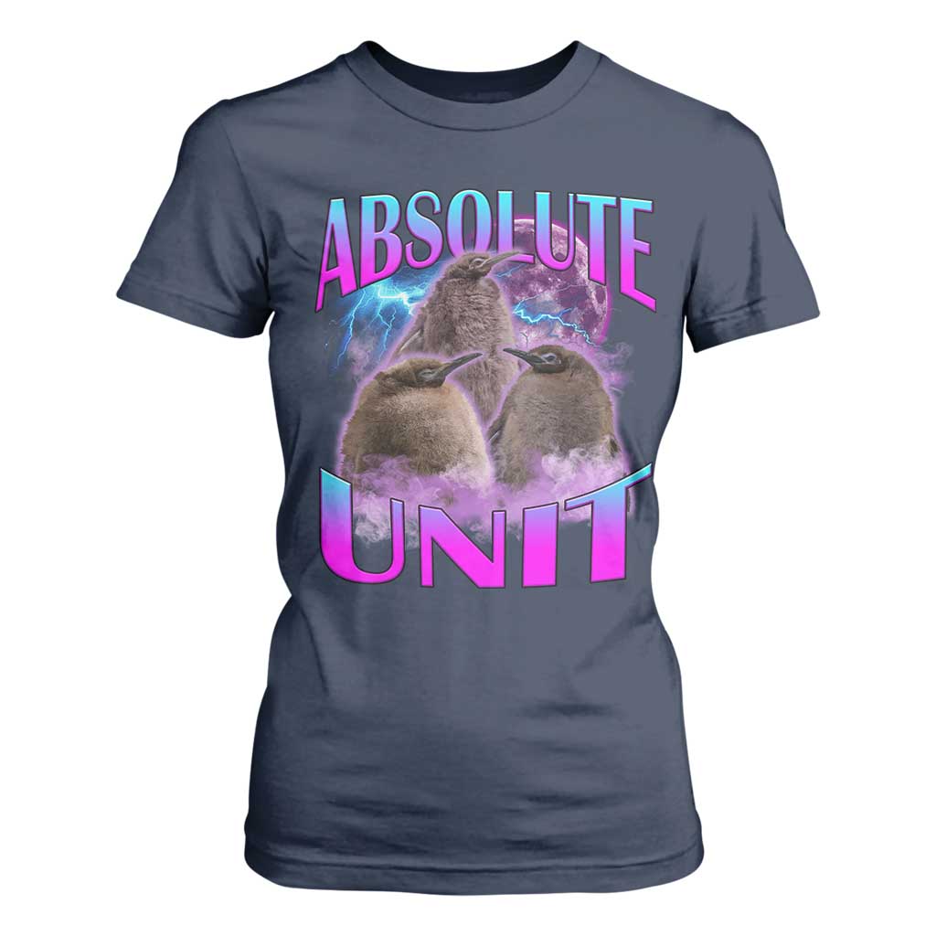 Pesto The Penguin Absolute Unit T Shirt For Women TS09 Navy Print Your Wear