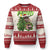 Funny Christmas Pesto Penguin Ugly Christmas Sweater TS09 Red Print Your Wear