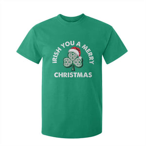 Irish Christmas T Shirt For Kid Irish You A Merry Christmas Celtic Shamrock TS09 Irish Green Print Your Wear