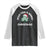 Irish Christmas Raglan Shirt Irish You A Merry Christmas Celtic Shamrock TS09 Black White Print Your Wear