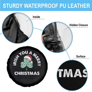 Irish Christmas Spare Tire Cover Irish You A Merry Christmas Celtic Shamrock TS09 Print Your Wear
