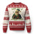 Irish You A Merry Xmas Ugly Christmas Sweater Shamrock Santa Ireland Lucky TS09 Red Print Your Wear