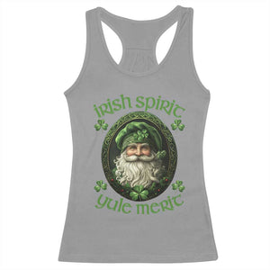 Irish Spirit Yule Merit Racerback Tank Top TS09 Sport Gray Print Your Wear