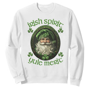 Irish Spirit Yule Merit Sweatshirt TS09 White Print Your Wear