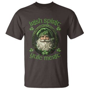 Irish Spirit Yule Merit T Shirt TS09 Dark Chocolate Print Your Wear