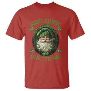 Irish Spirit Yule Merit T Shirt TS09 Red Print Your Wear