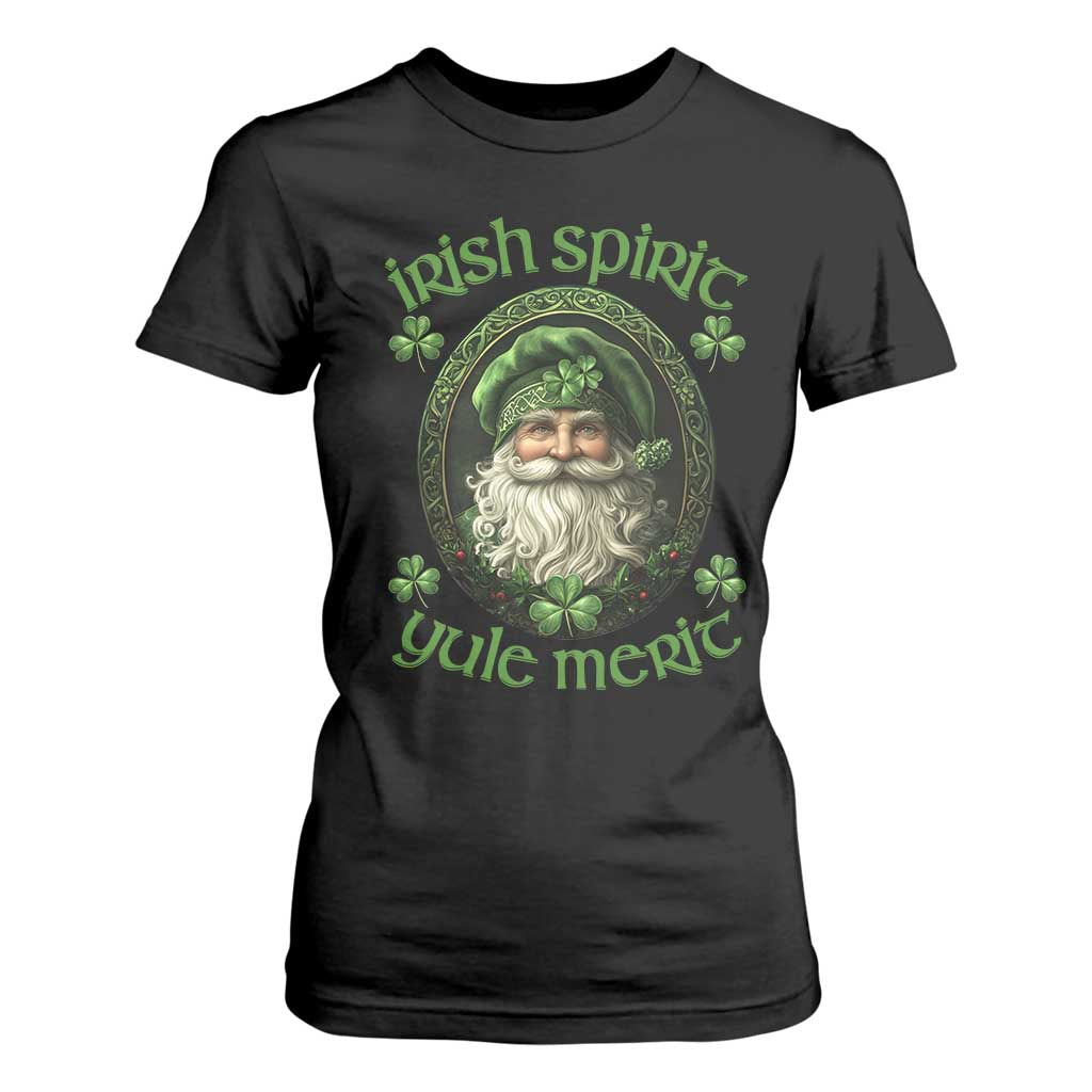 Irish Spirit Yule Merit T Shirt For Women TS09 Black Print Your Wear