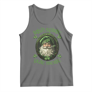 Irish Spirit Yule Merit Tank Top TS09 Black Heather Print Your Wear