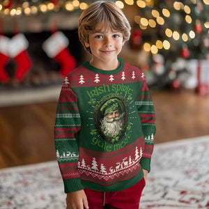 Irish Spirit Yule Merit Ugly Christmas Sweater TS09 Christmas Print Your Wear