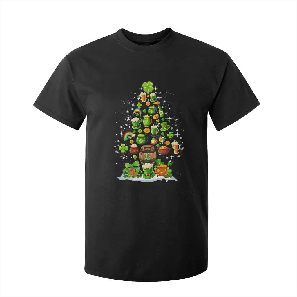 Merry Christmas Tree Irish T Shirt For Kid TS09 Black Print Your Wear