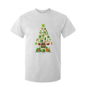 Merry Christmas Tree Irish T Shirt For Kid TS09 White Print Your Wear