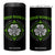 Irish Woman Pride 4 in 1 Can Cooler Tumbler The Soul of A Witch Celtic Shamrock Feminist TS09 One Size: 16 oz Black Print Your Wear
