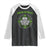 Irish Woman Pride Raglan Shirt The Soul of A Witch Celtic Shamrock Feminist TS09 Black White Print Your Wear