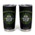 Irish Woman Pride Tumbler Cup The Soul of A Witch Celtic Shamrock Feminist TS09 Black Print Your Wear