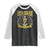 Irish Brigade Raglan Shirt Tiocfaidh Ar La Eagle Patriotic TS09 Black White Print Your Wear