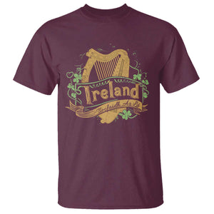 Irish Brigade T Shirt Tiocfaidh Ár Lá Coat Of Arms Kingdom Ireland TS09 Maroon Print Your Wear