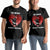 Funny Valentine's Day Couple Matching T Shirt Be Mine Right Meow Cute Cat TS09 Black Print Your Wear