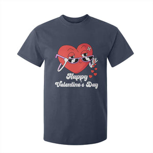 Happy Valentine's Day Cute Heart Bae Funny Salting Hearts T Shirt For Kid TS09 Navy Print Your Wear