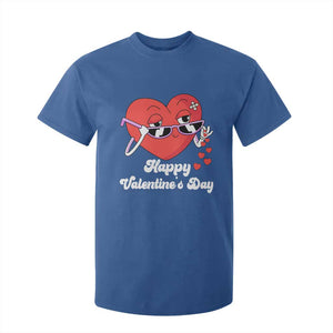 Happy Valentine's Day Cute Heart Bae Funny Salting Hearts T Shirt For Kid TS09 Royal Blue Print Your Wear