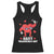 Happy Valentine's Day Gymer Heart Weightlifting Funny Deadlift Fitness Racerback Tank Top TS09 Black Print Your Wear