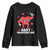 Happy Valentine's Day Gymer Heart Weightlifting Funny Deadlift Fitness Youth Sweatshirt TS09 Black Print Your Wear