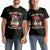 Pug And Kiss Happy Valentine's Day Funny Pet Lover Couple Matching T Shirt TS09 Black Print Your Wear
