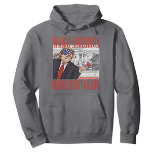 Funny Valentine's Day Trump Hoodie Make America Romantic Again TS09 Charcoal Print Your Wear