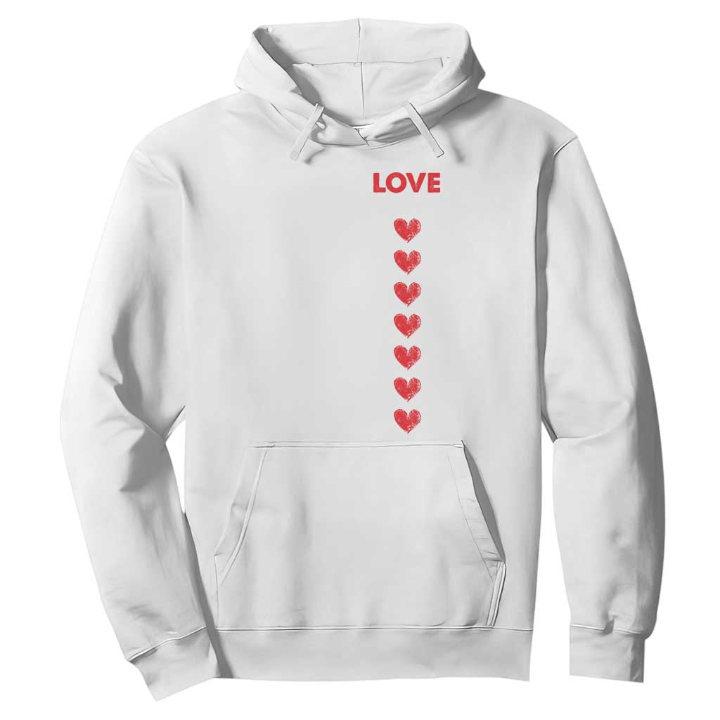 Funny Trump Valentine's Day Patriotic Hoodie Make Love Great Again TS09 White Print Your Wear