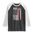 Funny Trump Valentine's Day Patriotic Raglan Shirt Make Love Great Again TS09 Black White Print Your Wear