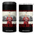 Funny Trump 4 in 1 Can Cooler Tumbler My Heart Beats For America Valentine's Day TS09 One Size: 16 oz Black Print Your Wear