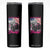 Funny Trump Lover Skinny Tumbler My Hear Beats For Trump Valentine's Day TS09 Black Print Your Wear