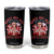 Funny Trump Lover Tumbler Cup Roses are Red Trump Is My Valentine And He's Got A Big Ego Too TS09 Black Print Your Wear