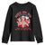 Funny Trump Lover Youth Sweatshirt Roses are Red Trump Is My Valentine And He's Got A Big Ego Too TS09 Black Print Your Wear