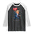 Funny Valentine's Day Trump Raglan Shirt Stealing Hearts And Blasting Fart TS09 Black White Print Your Wear