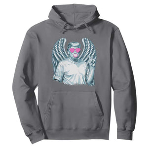 Trump Cupid Vibes Hoodie Trump Bubble Gum TS09 Charcoal Print Your Wear