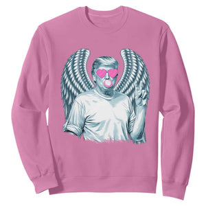 Trump Cupid Vibes Sweatshirt Trump Bubble Gum TS09 Azalea Print Your Wear