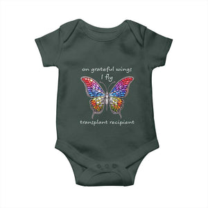 Transplant Recipient Baby Onesie On Grateful Wings I Fly TS09 Print Your Wear