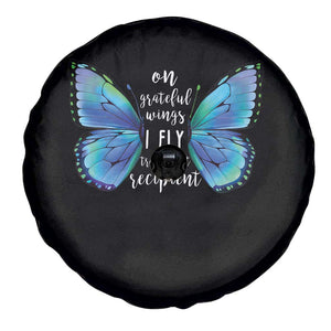 Transplant Recipient On Grateful Wings I Fly Spare Tire Cover TS09 Print Your Wear