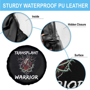 Heart Transplant Warrior Spare Tire Cover TS09 Print Your Wear