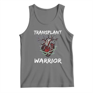 Heart Transplant Warrior Tank Top TS09 Black Heather Print Your Wear