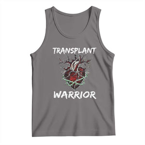 Heart Transplant Warrior Tank Top TS09 Deep Heather Print Your Wear