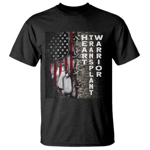 Heart Transplant Warrior T Shirt Surgery Survivor American Flag TS09 Black Print Your Wear