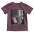 Heart Transplant Warrior Toddler T Shirt Surgery Survivor American Flag TS09 Maroon Print Your Wear