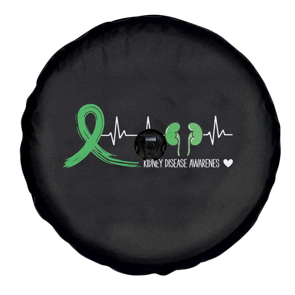 Kidney Disease Awareness Month Spare Tire Cover Heartbeat Transplant Organ Donor TS09 Print Your Wear