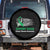 Kidney Disease Awareness Month Spare Tire Cover Support Squad USA Flag Strong Warrior TS09 No hole Black Print Your Wear