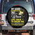 Endometriosis Awareness Spare Tire Cover My Scars Tell A Story When Life Tried To Break Me But Failed TS09 No hole Black Print Your Wear