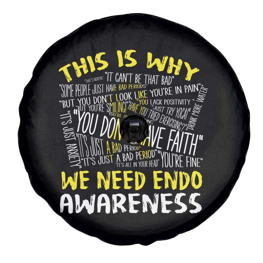 This Is Why We Need Endometriosis Awareness Spare Tire Cover TS09 Print Your Wear